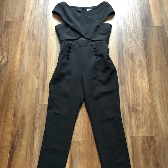 Revolve BB Dakota Black Jumpsuit ELLIATT Medium - Picture 7 of 8